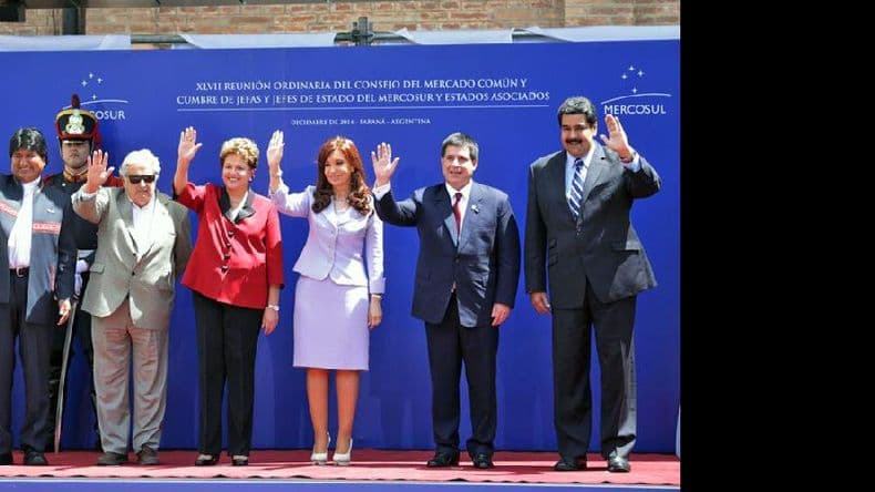La presidenta llamó a priorizar la integración del Mercosur
