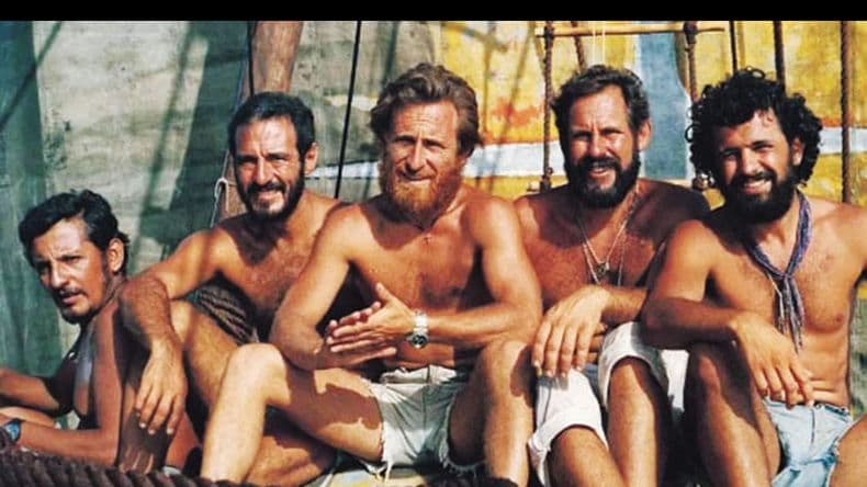Expedición Atlantis: hace 42 años, cinco amigos unían Europa y América en una balsa