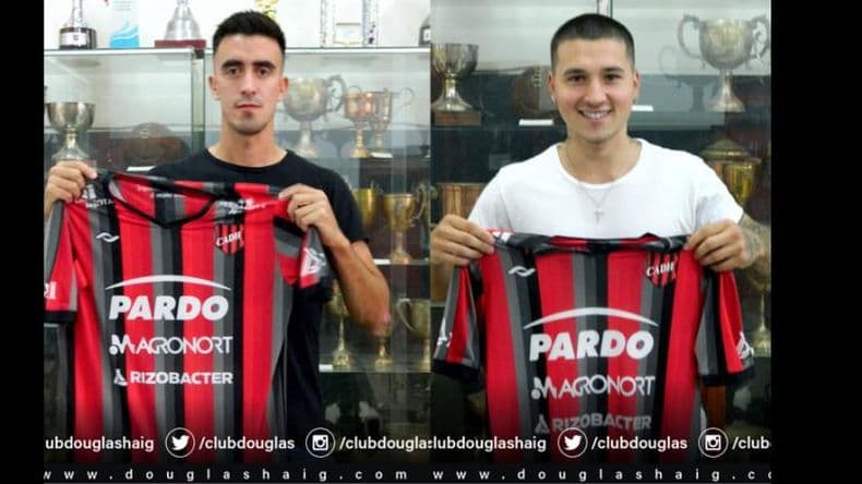 Ezequiel Avila y Brian Aita los dos nuevos refuerzos de Douglas