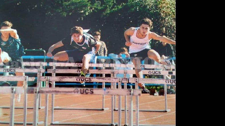 Ezequiel Souto y Miqueas Spolidori campeones en el Provincial U18 de atletismo