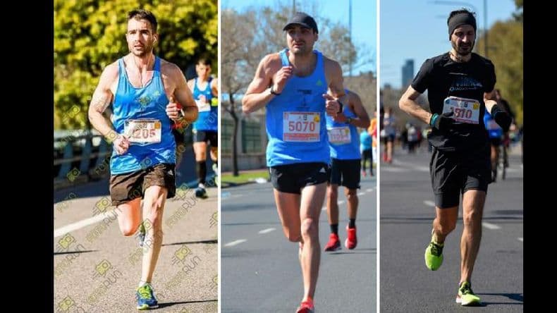 Presencia pergaminense en el 35º Maratón de Buenos Aires