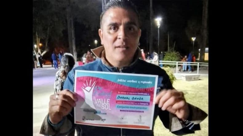 Facundo Bernal se destacó en el Pre Festival Valle del Sol, San Luis