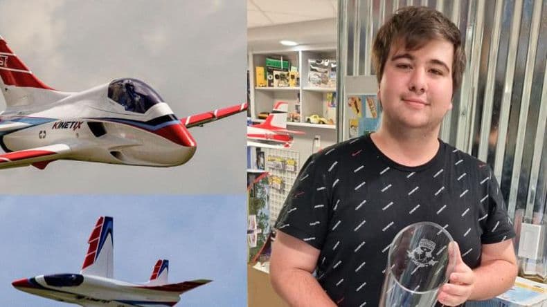 Federico Cereseto, el aeromodelista pergaminense premiado en Estados Unidos