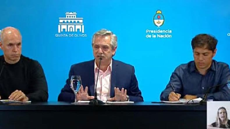 Coronavirus: Alberto Fernández anunció la suspensión de clases hasta el 31 de marzo