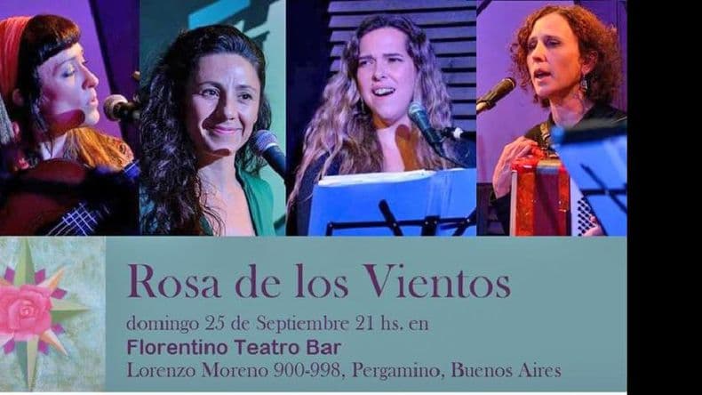 “Rosa de los vientos” el domingo en Florentino