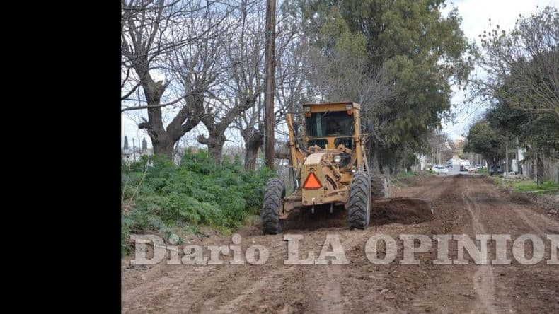 El comienzo de obras muestra una nueva imagen en Laprida