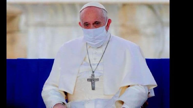 El papa Francisco ya fue vacunado con la dosis de Pfizer