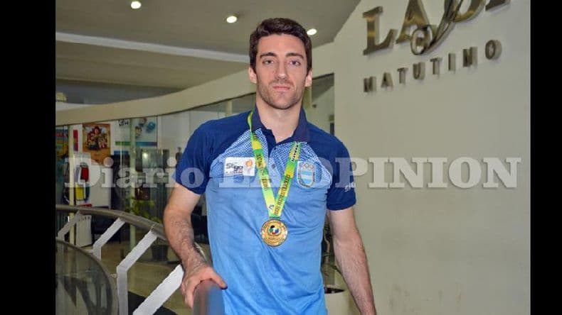 Franco Recouso: “La medalla me da las mejores sensaciones para afrontar Toronto 2015”