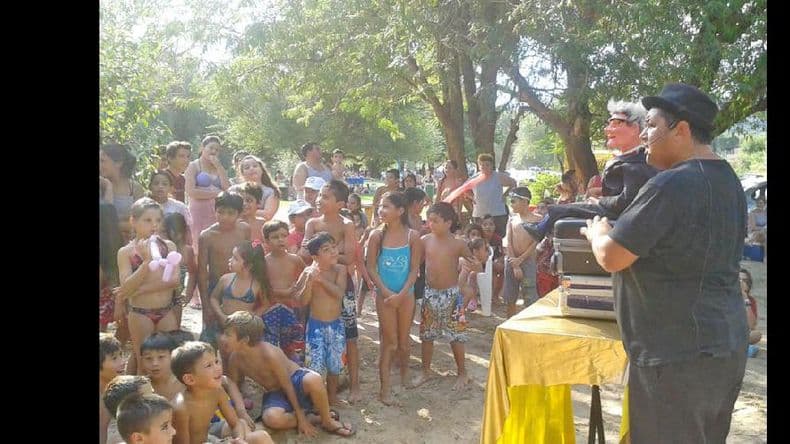 Gabriel El Mago realizó varios shows en San Luis