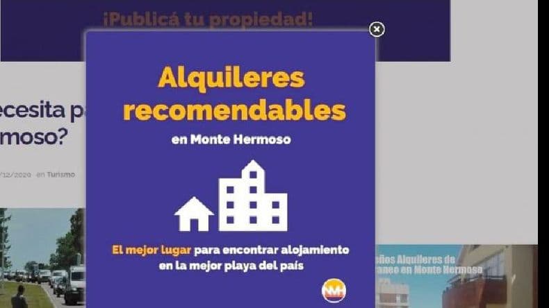 Advierten para evitar estafas con alquileres en ciudades turísticas