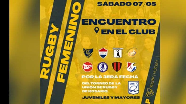 Gimnasia y Esgrima será sede de un encuentro de rugby femenino