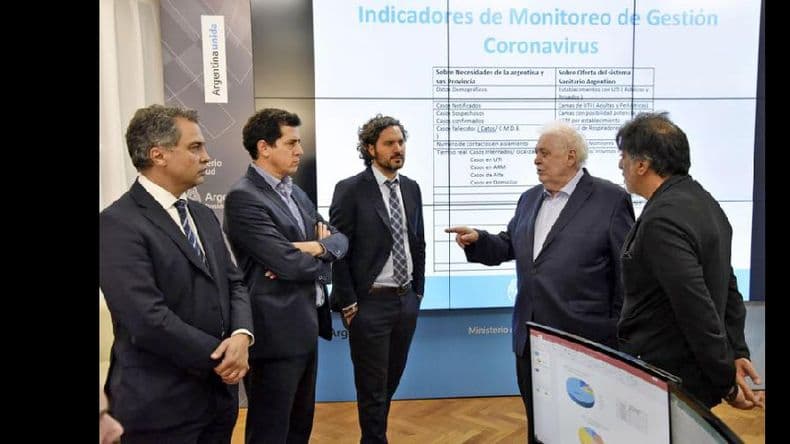 El Gobierno espera el pico para fines de abril o principios de mayo