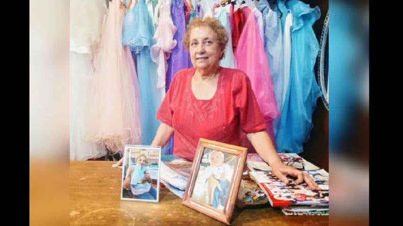 La sencillez de una mujer solidaria dedicada a su familia y al comercio