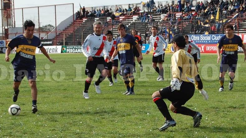 El día que Alfredo Graciani jugó en Pergamino