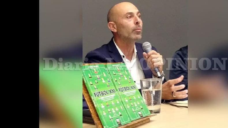 Gustavo Yarroch presentó Fútbol XXI en Pergamino