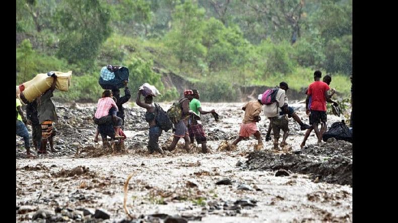 En el sur de Haití Matthew arrasó con el 80 por ciento de los edificios de Jeremie