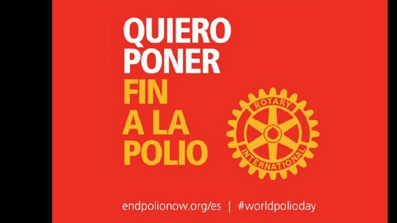 Rotary Club Pergamino Cruce recuerda el Día contra la Poliomelitis