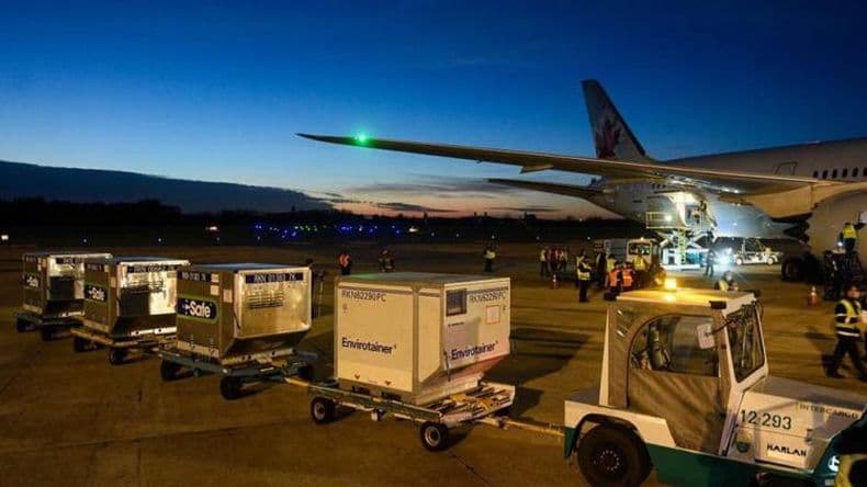Esta semana llegarán casi cinco millones de vacunas