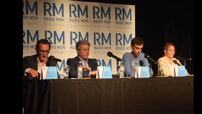 Martínez, Ball Lima, Gutiérrez y Tesone, en el último debate