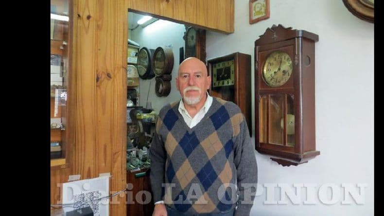 Héctor Risso: la relojería y otros espacios que forjaron su identidad pergaminense