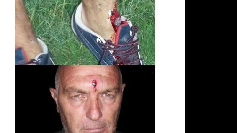 La Policía de La Pampa reprimió con balas de goma a vecinos bonaerenses