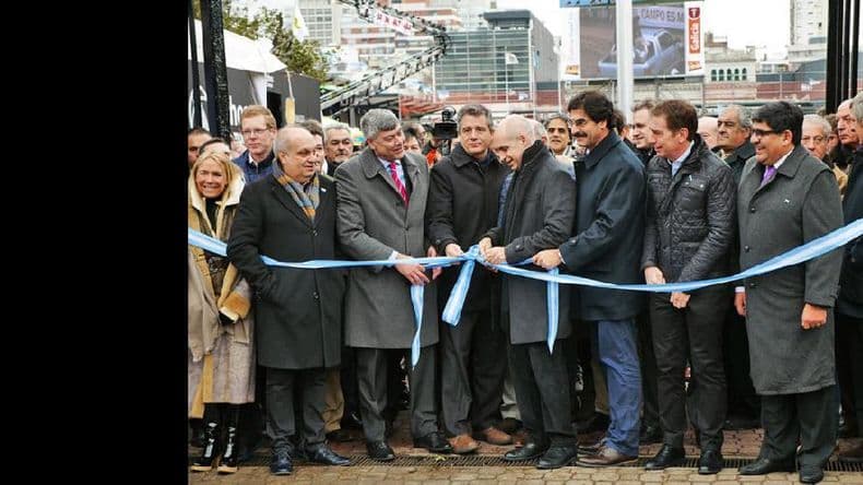 Con el signo de la unidad entre el campo y el Gobierno abrió sus puertas la Rural