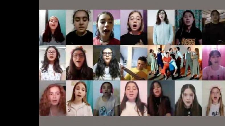 Interesante trabajo del Coro Municipal de Niños y Jóvenes