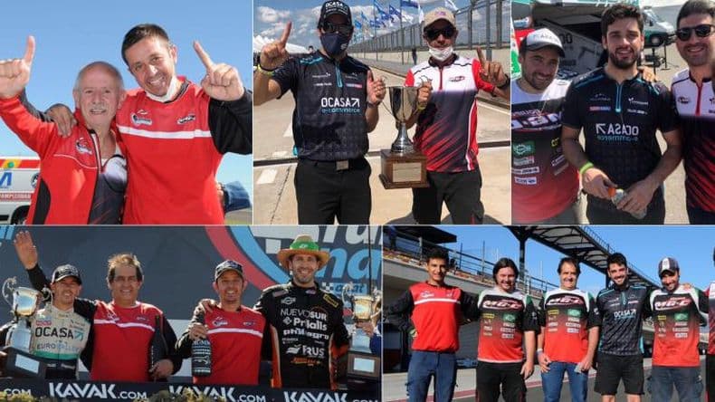 Con triunfos y podios, el MG-C Pergamino se afianzó como un equipo de punta en el TN