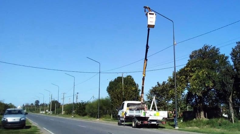 Más luz, menos consumo en Pergamino: modernizan con LED el sistema de alumbrado