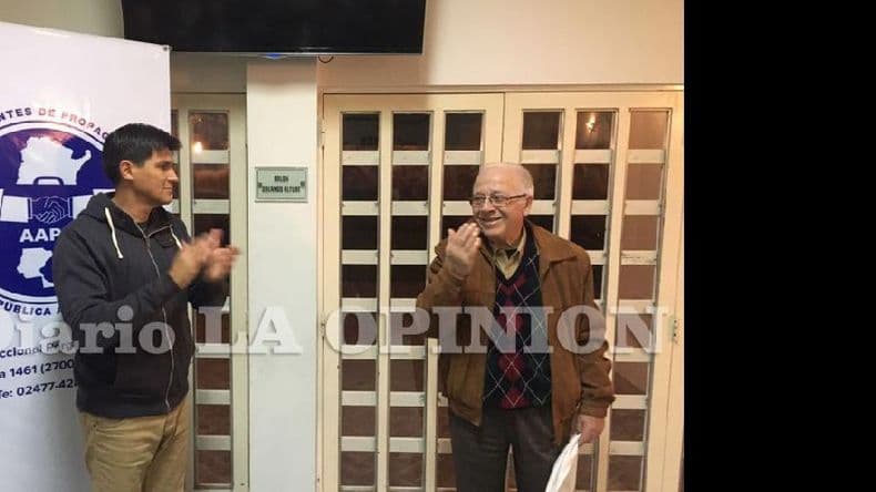 Reconocieron la trayectoria de agentes de propaganda médica en un emotivo acto