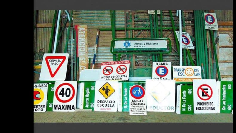 Demarcación de calles en los barrios de la ciudad