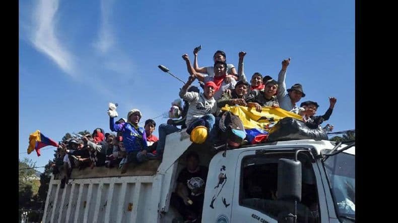 Luego de las protestas, la normalidad volvió a Quito