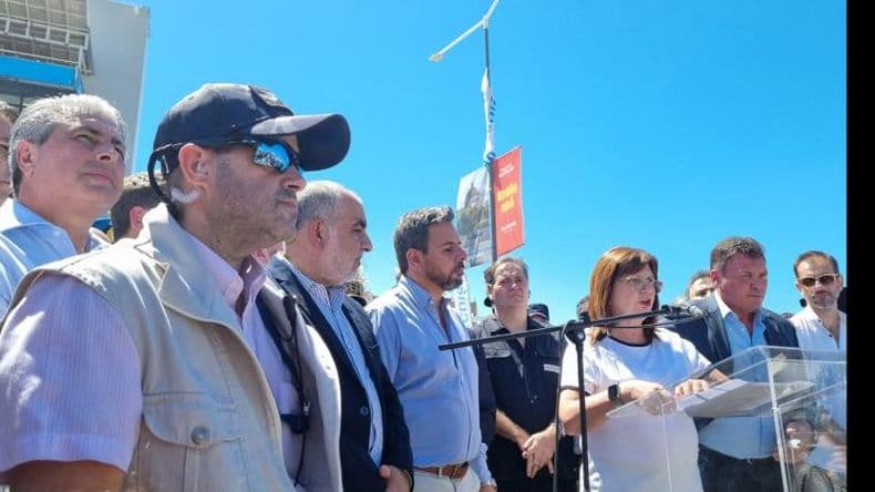 Patricia Bullrich presentó "Cosecha Segura" y Javier Martínez participó de este lanzamiento