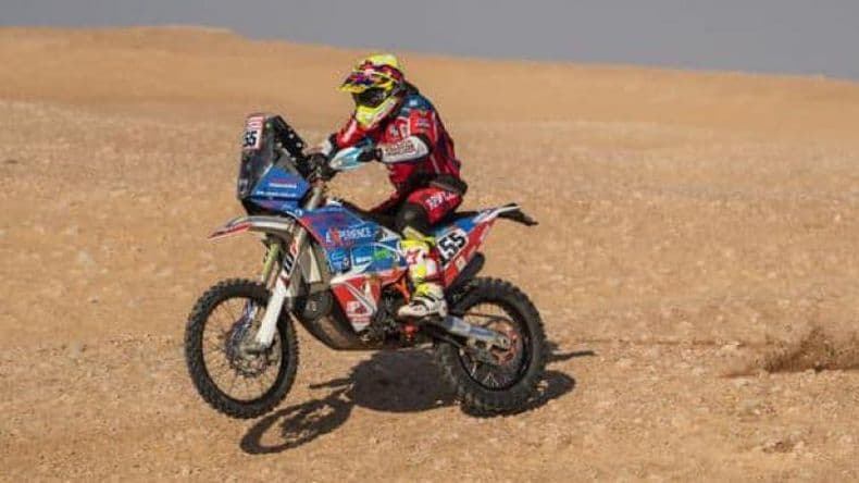 Otra prueba superada: Joaquín Debeljuh completó la etapa más larga del Dakar 2022