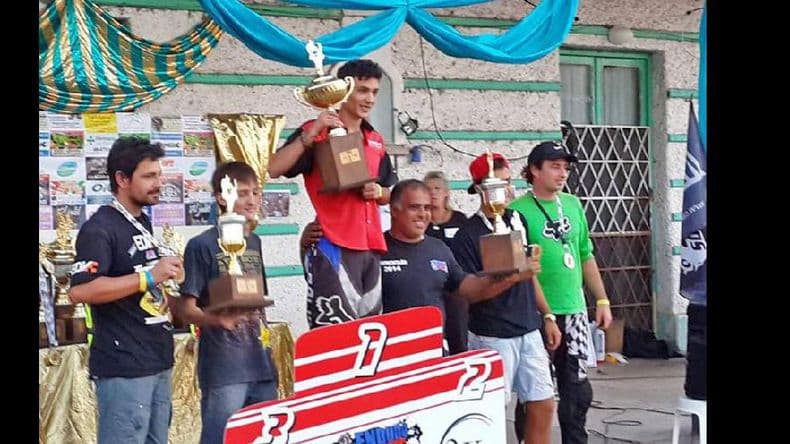 Joaquín Debeljuh primero en el Enduro Baires 2015