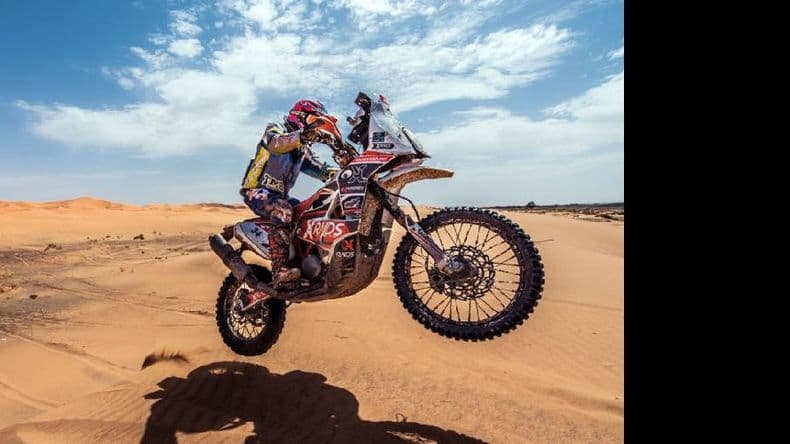 Joaquín Debeljuh Taruselli anunció que participará del Sarr 2021 de motos