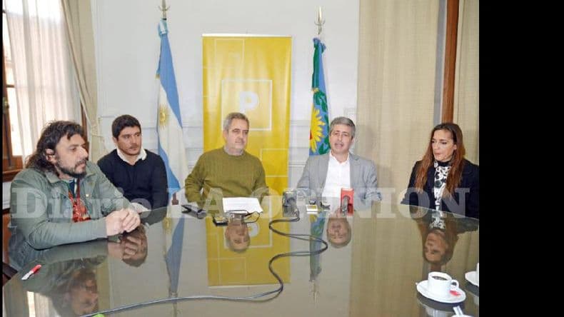 Importante encuentro con funcionarios provinciales en materia de obras pluviales