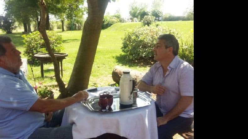 El ministro Elustondo se reunió ayer con el intendente Martínez