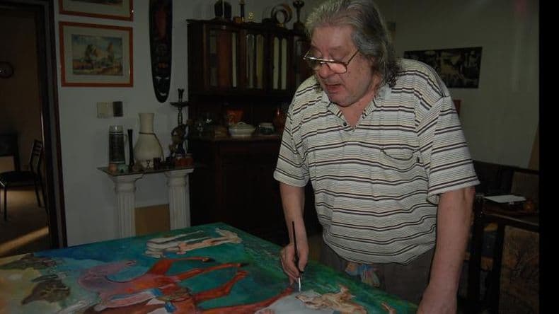 Falleció Jorge Masieri, cultor del arte plástico y gran personaje pergaminense