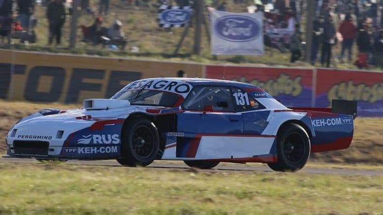 José Rasuk logró una gran remontada en el TC Pista: finalizó decimocuarto en Toay