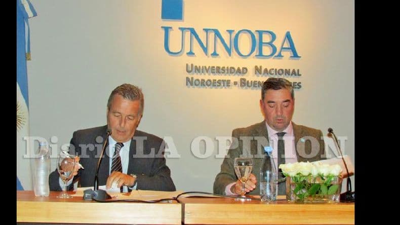 Acuerdo entre la Unnoba y la Comisión de Investigaciones Científicas para becas