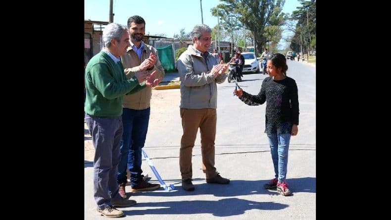 Con la nueva calle Batalla de Bailén se suman servicios a barrio Kennedy
