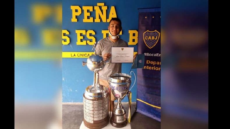 Un pergaminense se recibió de Dirigente Deportivo en un curso que dictó Boca