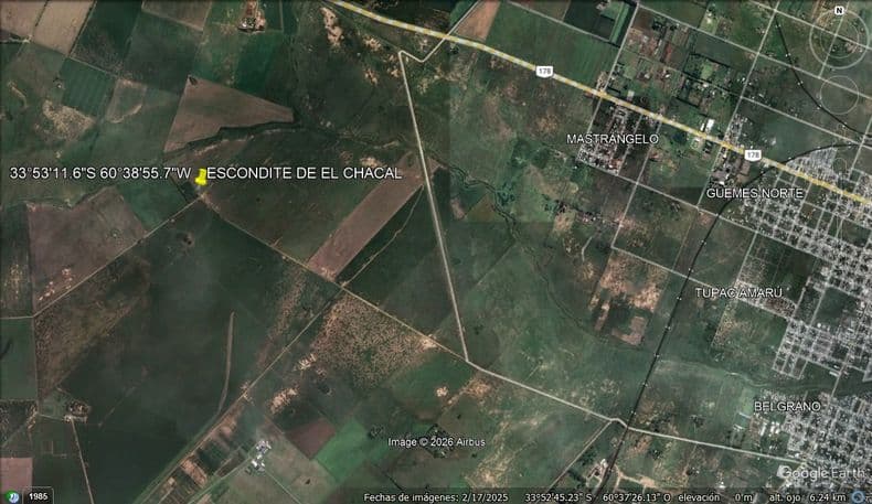 Pergamino: Juan García, el chacal que vivió 10 años en montes de la zona rural a cinco kilómetros de la ciudad