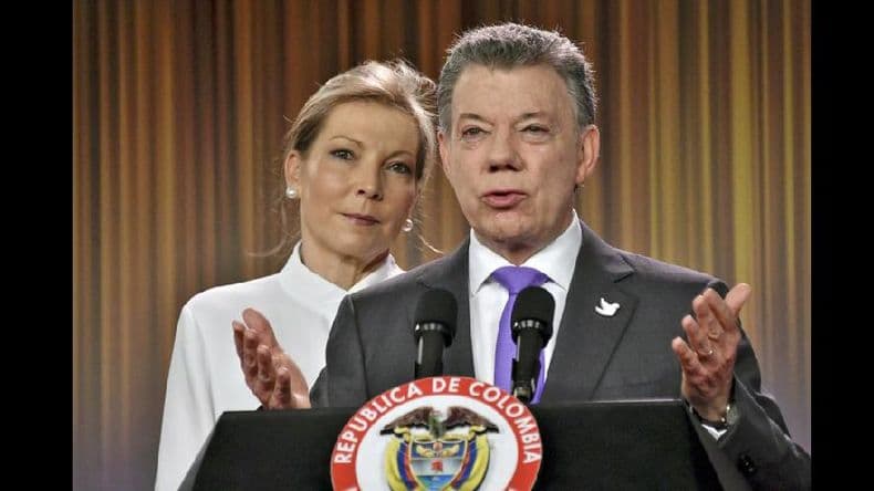 Premio Nobel de la Paz para el presidente colombiano Santos