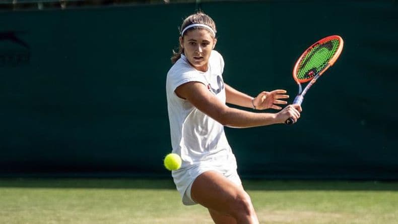 Julia Riera en Wimbledon: su rival en la primera ronda será la checa Maire Bouzkova