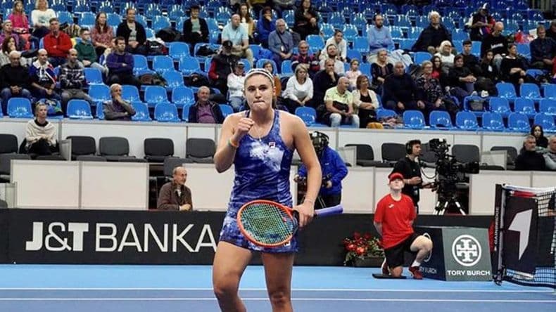 Gran triunfo de Julia Riera en la serie ante Eslovaquia