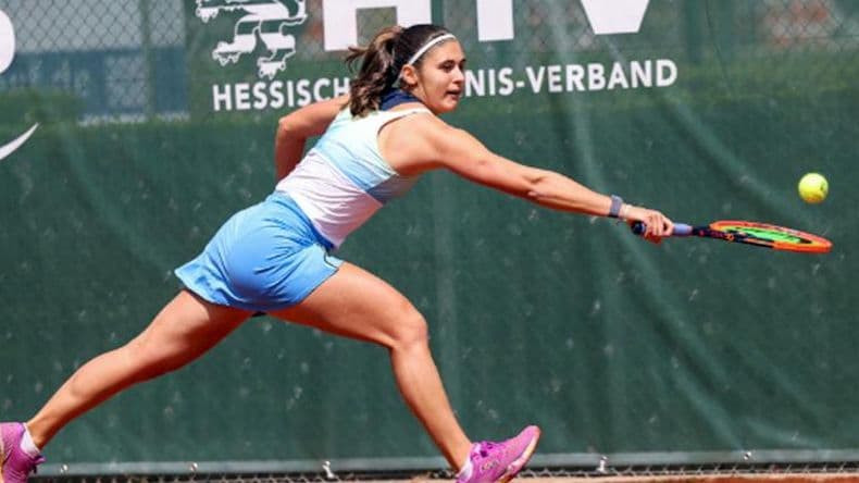 Julia Riera no pudo con la alemana Siegemund en la ronda final de la clasificación en Roma