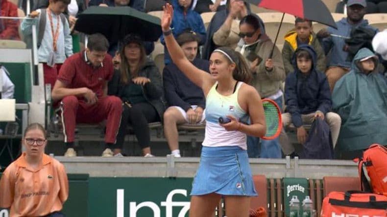 Julia Riera volvió a ganar y avanzó a la ronda final de la qualy en Roland Garros