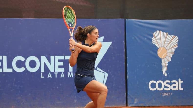 Julia Riera se metió en las semifinales en Guayaquil